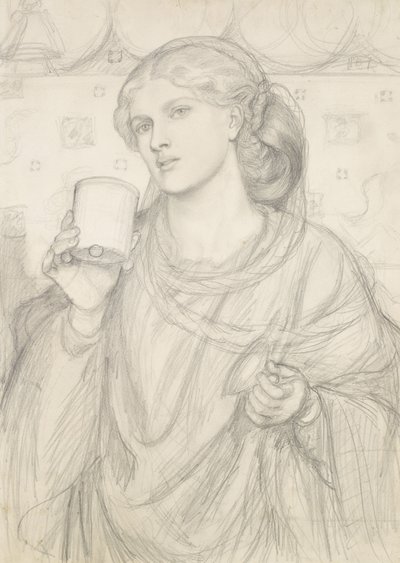 The Loving Cup by Dante Gabriel Charles Rossetti